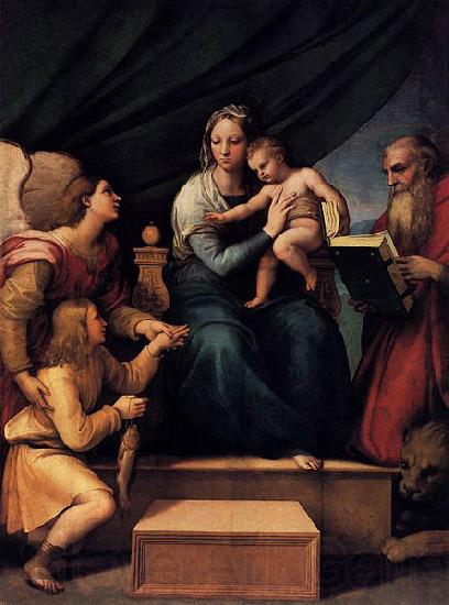 RAFFAELLO Sanzio Madonna with the Fish